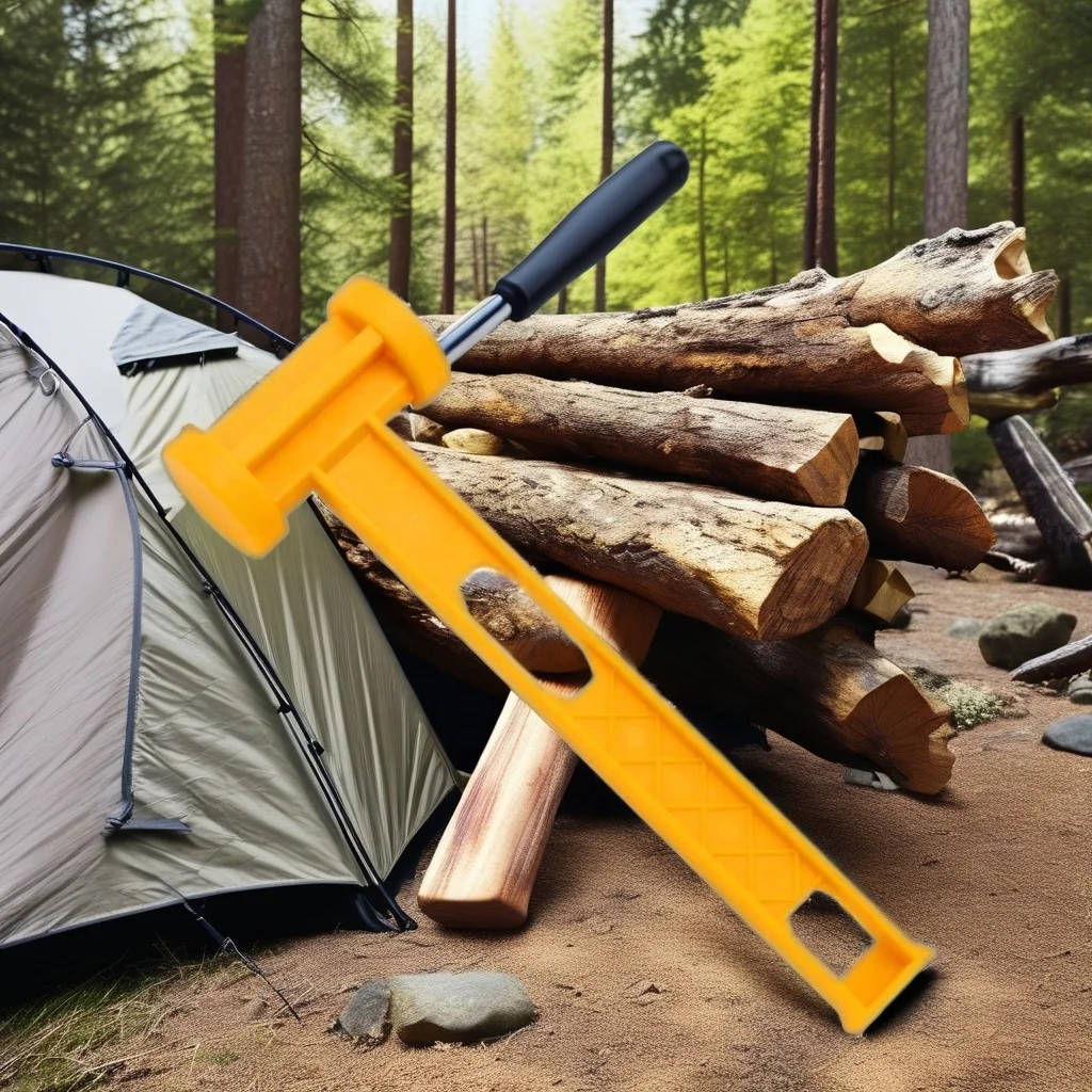 Plastic Tent Stakes Pegs Hook Camping Mallet Nail Hammer Backpacking Beach Hiking Other Outdoor Pursuits