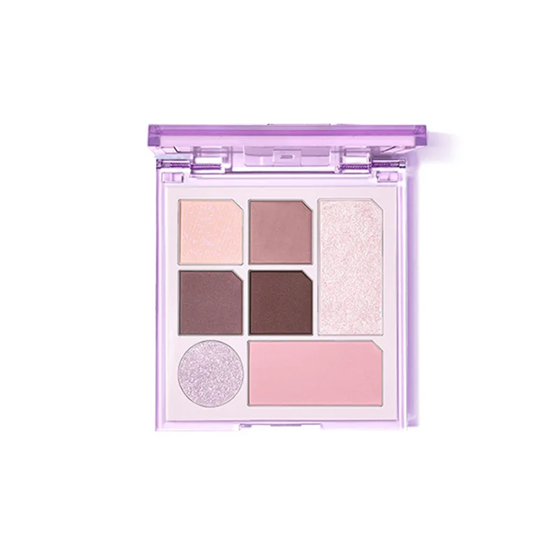 OEM/ODM High Pigmented Eye Shadow Custom Your Own Brand Cosmetics 7 Colors Cruelty Free Eyeshadow Palette