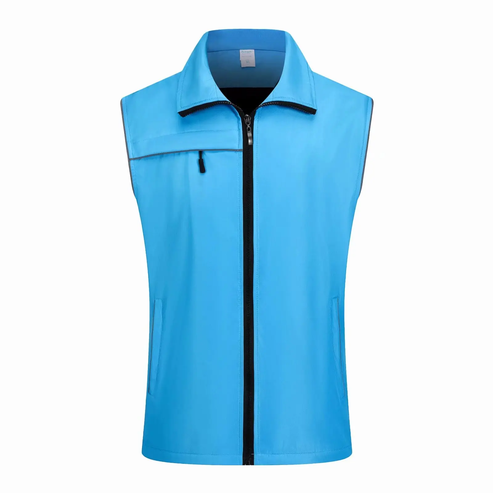 
Factory wholesale reflective vest reflective clothes highlight reflective strip construction site traffic reflective vest 