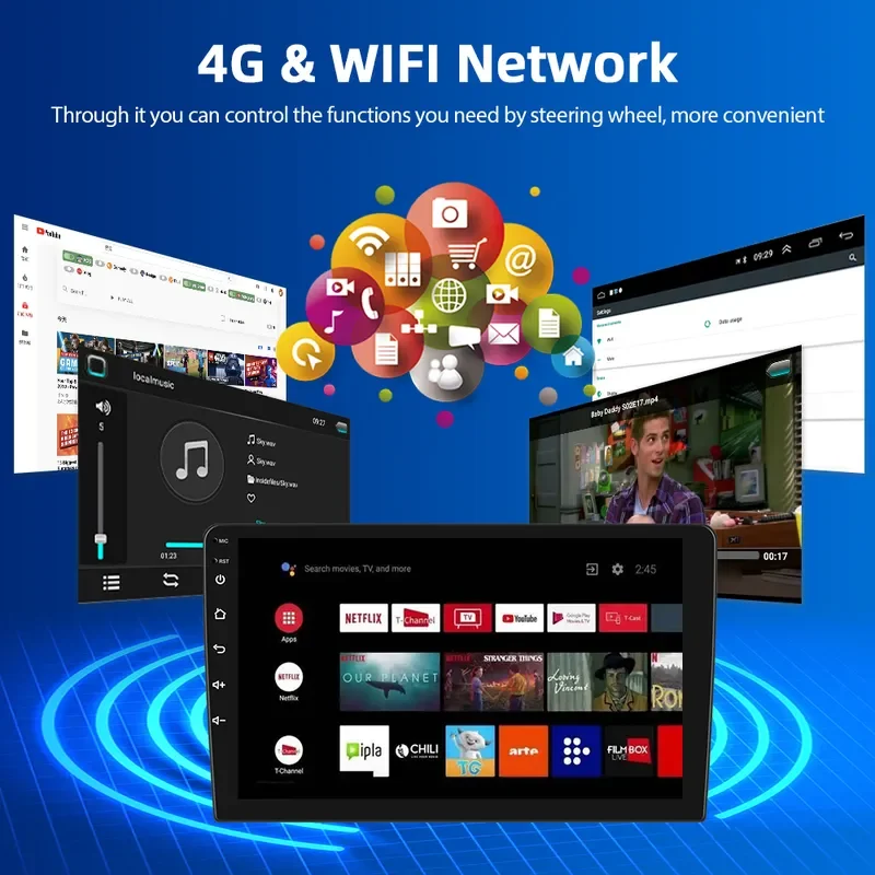 10' Android Car Radio for Honda Fit Jazz 2008-2013 Multimedia Video Player Mirror CE Capacitive Touch Screen Dashboard BT - 28