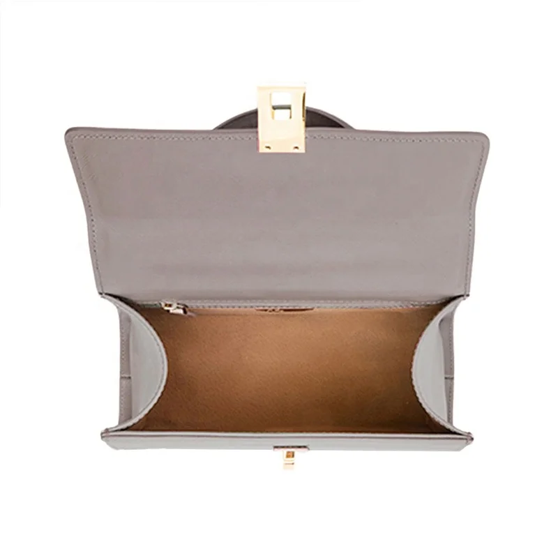 Custom Logo Classic Luxury Small Pu Leather Womens Handbags Fashion Twist Lock Saffiano Elegant Top Handle Ladies Hand Bags