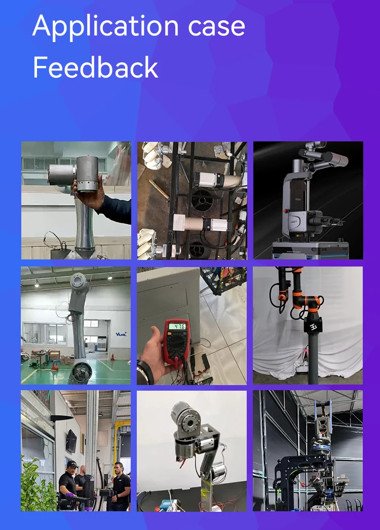 Brake Model 750W Robot Joint Motor bldc Driver Hollow Shaft Actuator Motor Suit for Rehabilitation Exoskeleton Robot