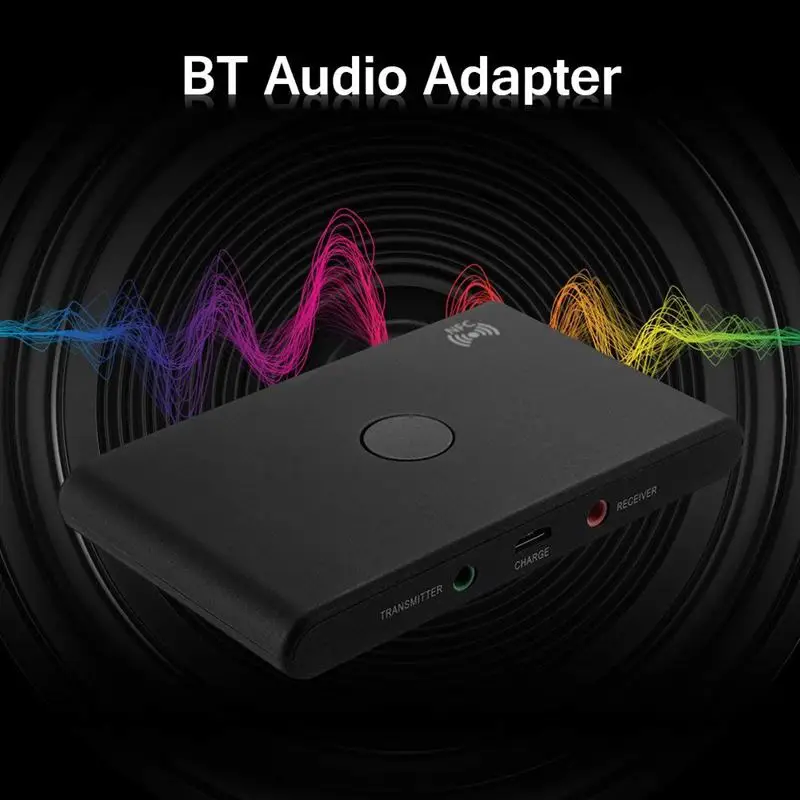 TX6 беспроводной 2-в-1 аудио приемник/передатчик NFC Bluetooth музыкальный приемник и передатчик 2 в 1 адаптер для ТВ cd-плеера ПК