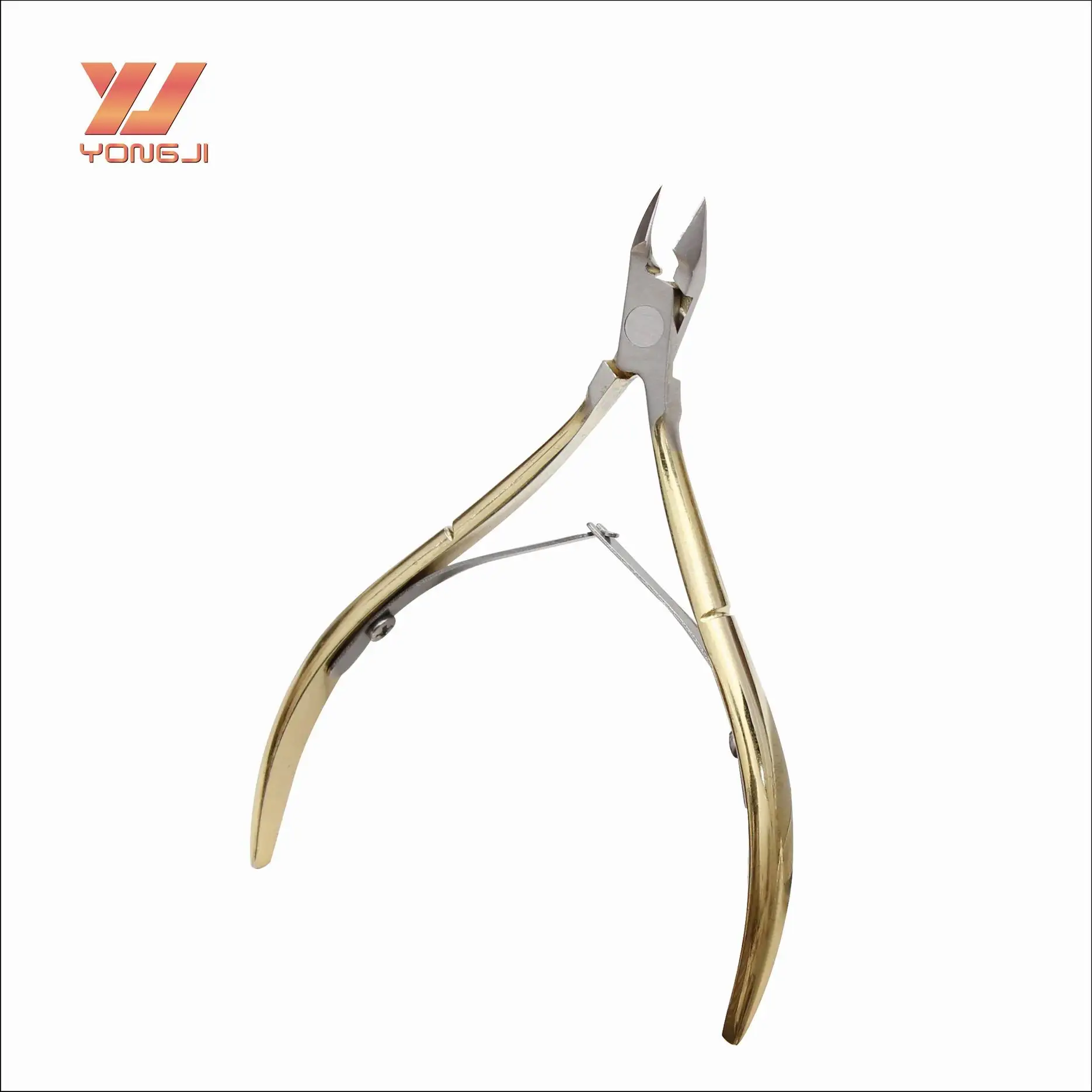 Chinese factory gold cuticle nipper kits beauty tool nail nipper cuticle clipper