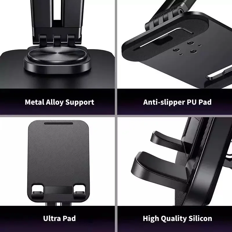 aoolif best price 360 degree rotatable portable foldable desktop tablet holder