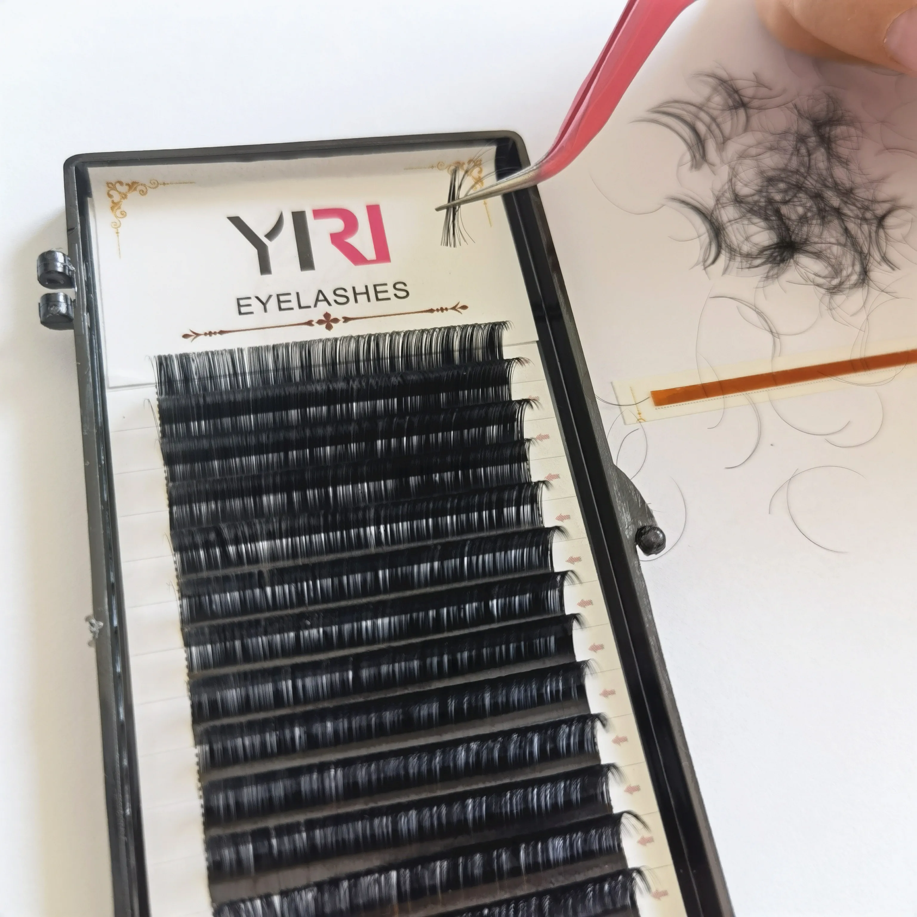 J B C D L curl Synthetic Mink Lash Extension private label eyelashes individual eyelash extension