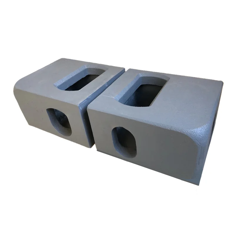 Factory manufacture standard container corner fitting casting with low