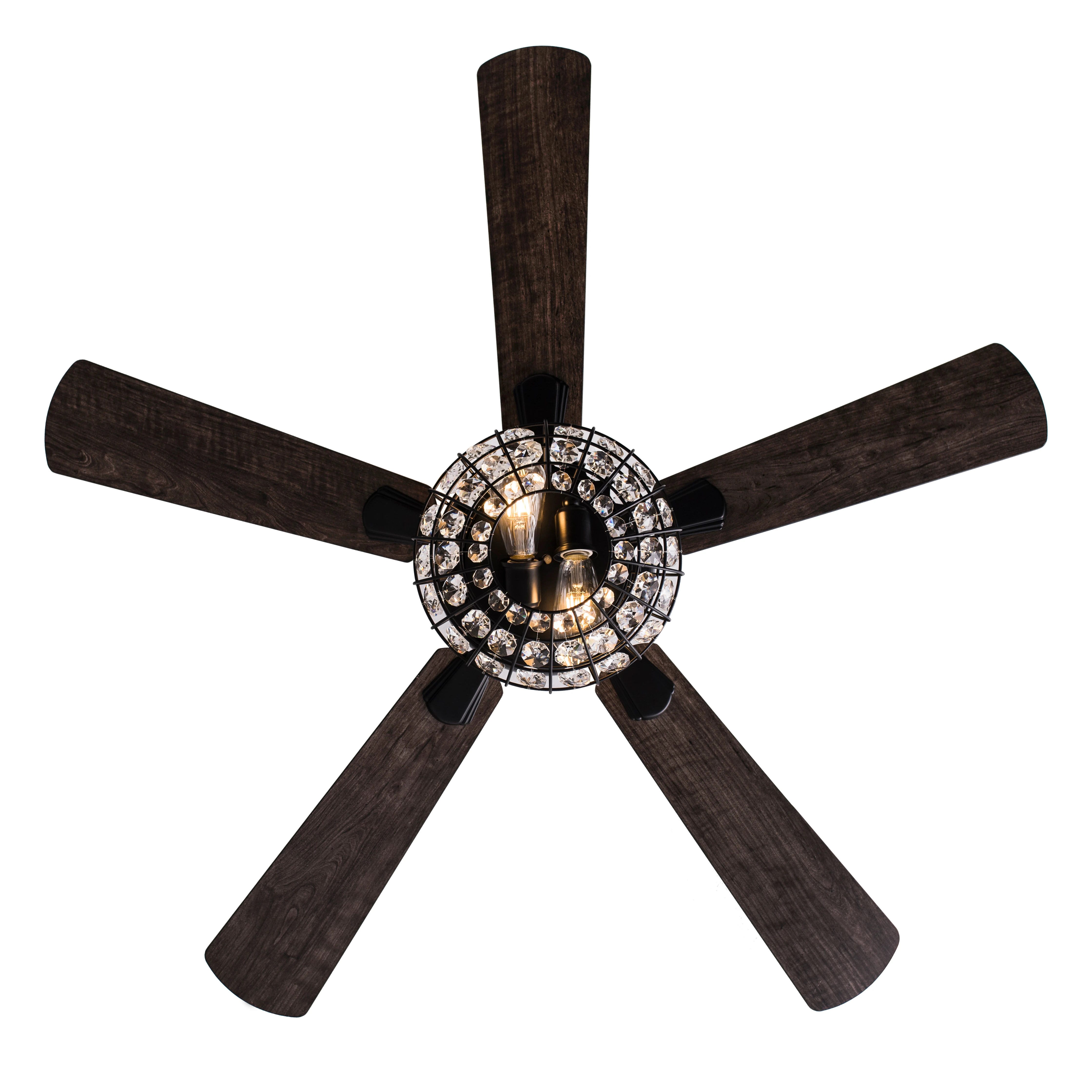 Low Price Fancy Black Commercial Ceiling Fan Manufacturer In China