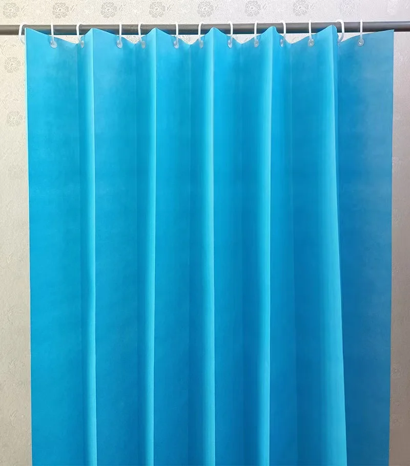 120gsm medical disposable non-woven fabric hospital curtains, flame retardant partition curtains, printable LOGO hospital