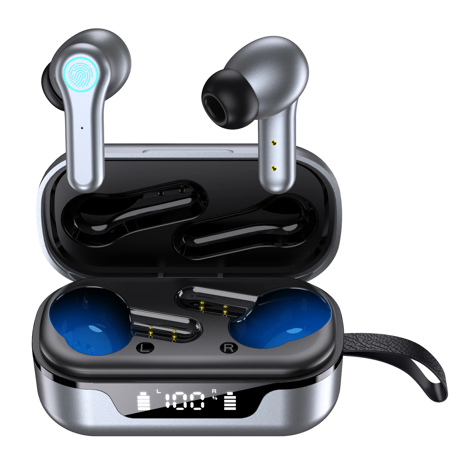 YYK-ANC Pro In-Ear TWS 5.1BT наушники с шумоподавлением цифровой дисплей сенсорное управление наушники геймер водонепроницаемые наушники