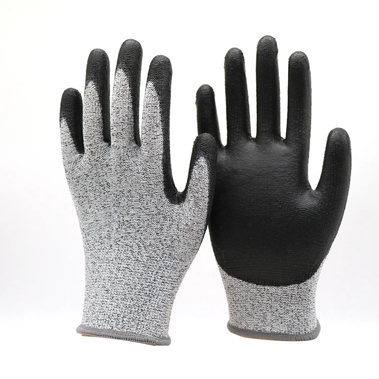 Safety Work Gloves Comfortable Stretch Fit Strong Grip Smart Touch Durable Foam Nitrile Coating