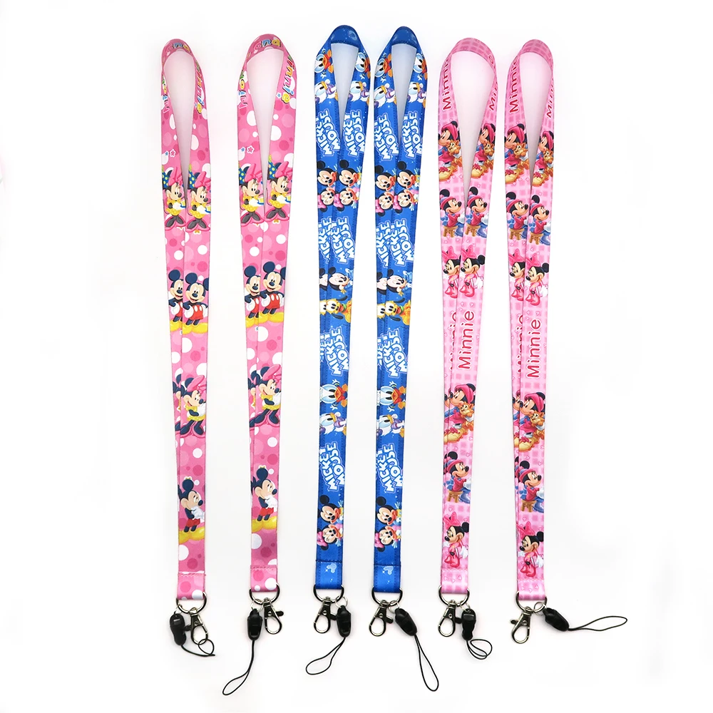 
Factory Direct Custom Logo Polyester Anime Cartoon Lanyard 