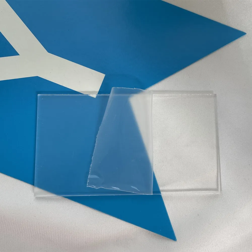 Customize 3mm Clear Blank Acrylic Table Number Sign Hexagon Plate