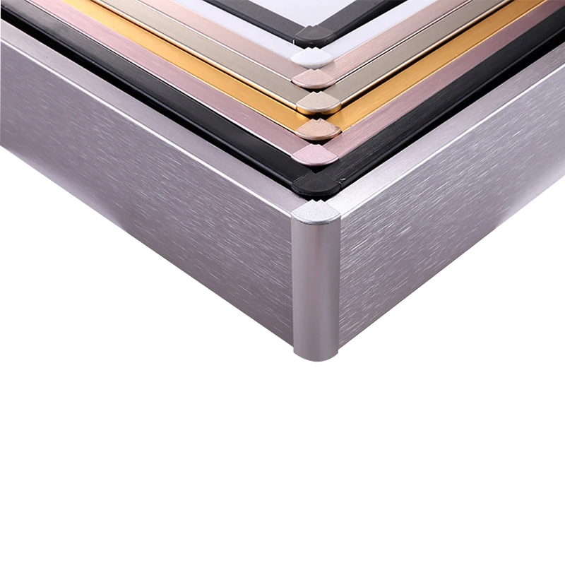 Fire Resistant Aluminium Floor Skirting Board Laminate Skirting Skirting Board Profile
