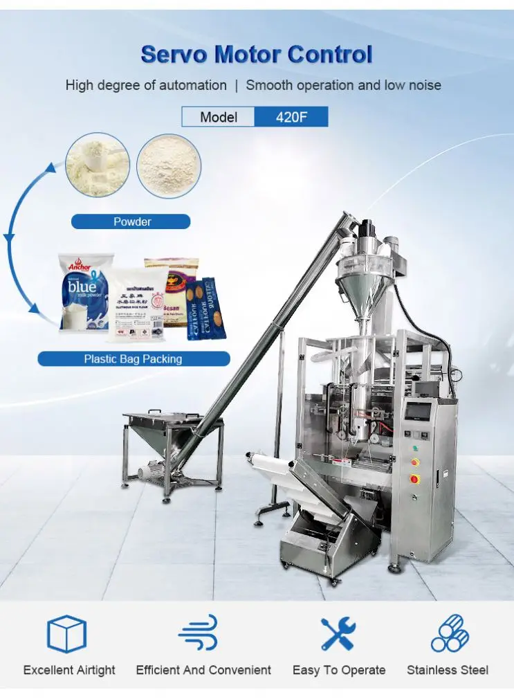  Automatic 500g 1kg 5kg Vertical Multi-Function Maize Flour Spice Powder Packing