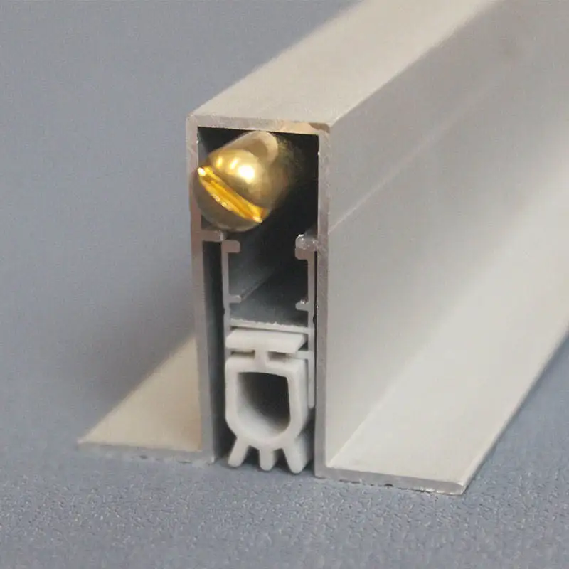 Custom Aluminum alloy concealed models Inline door bottom seal acoustic waterproof door seal