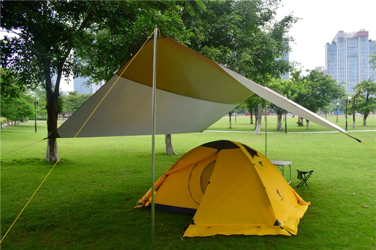 Уличная палатка Geertop для кемпинга, с дождем, гамаком, брезентом, Пляжное солнцезащитное укрытие