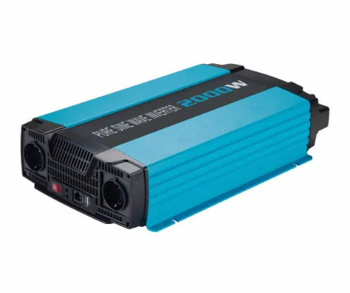 Professional 2000W Continuous Pure Sine Wave Inverter 12Vdc 240Vac USB Communication Port AC Inverter 4000W Peak Power 1000W