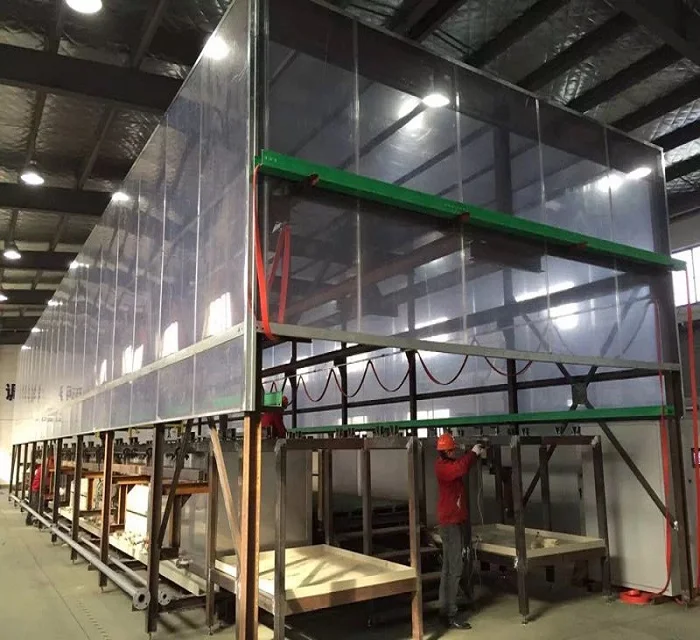 Automatic Barrel Plating Equipment Galvanizing Continuous Line