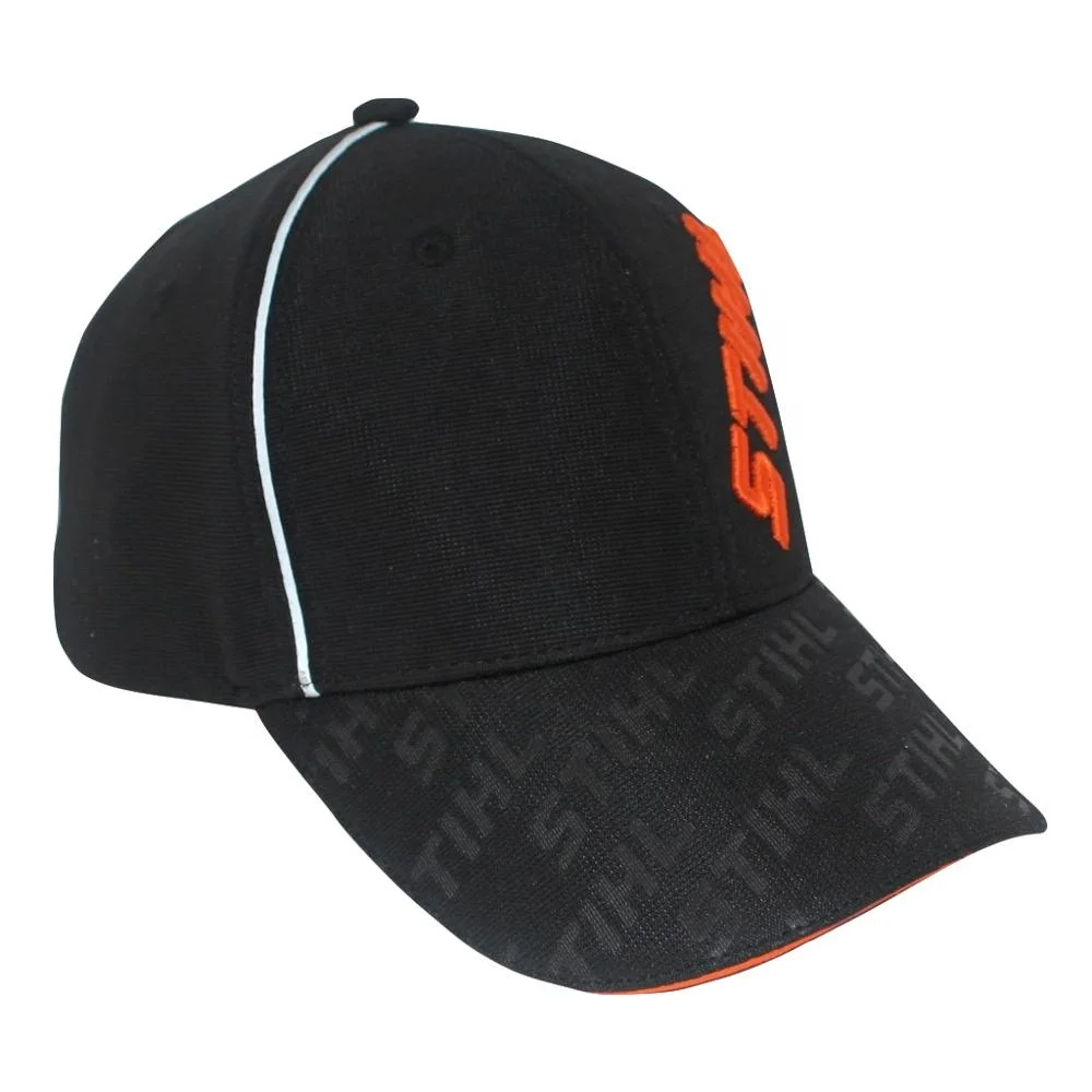 Ottoman Spandex 3D embroidery Breathable Adjustable Snapback  Baseball Caps
