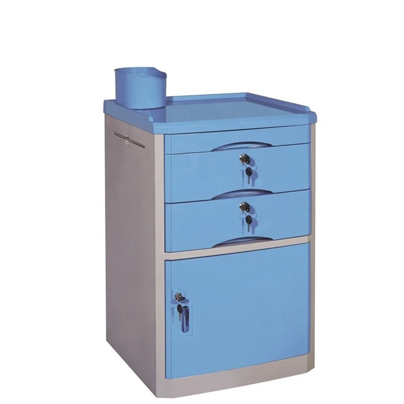  Hopital Plastic Drawer Bedside