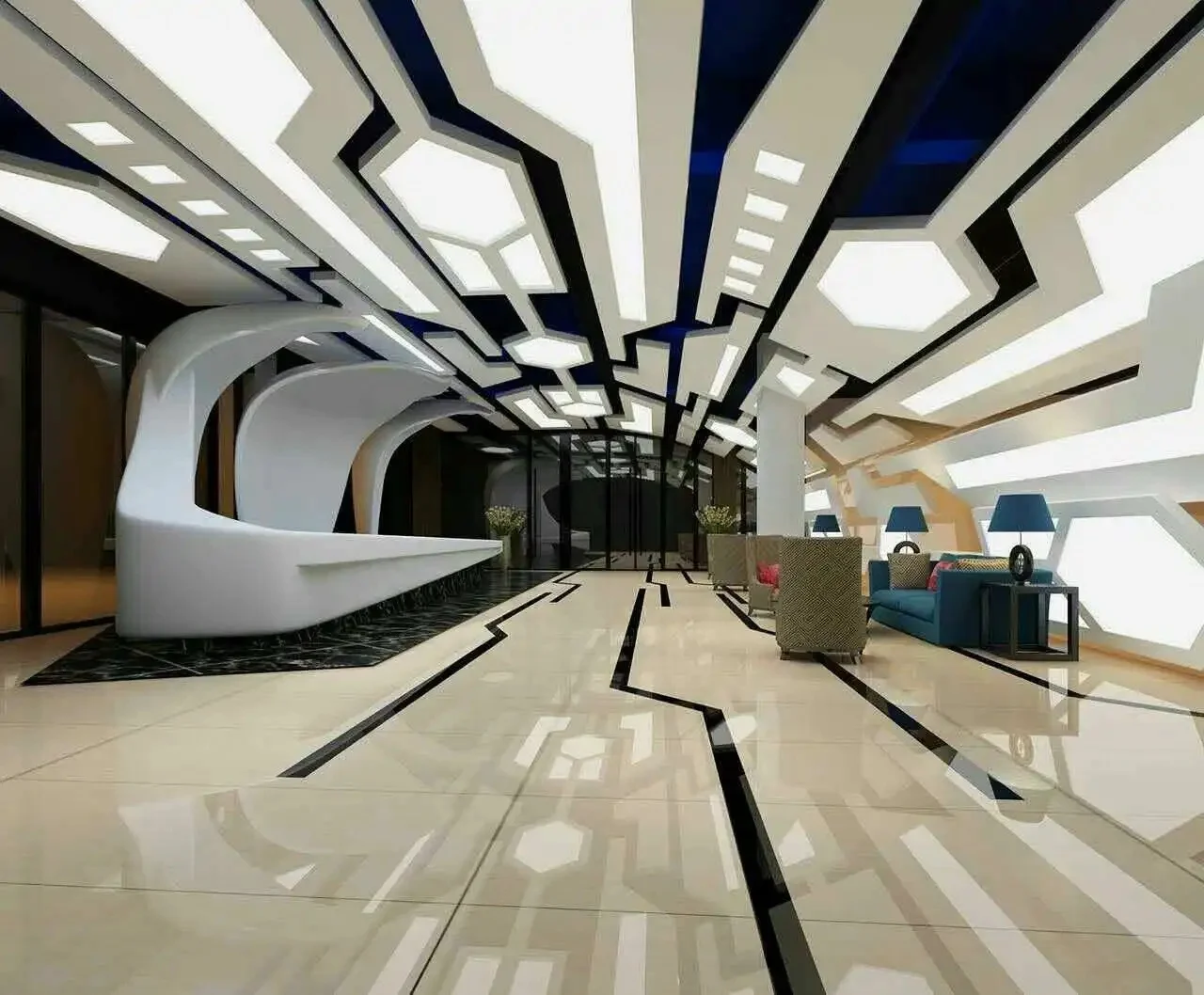 ZHIHAI chinese style room decoration roof waterproofing sheet print pvc 3d stretch ceiling