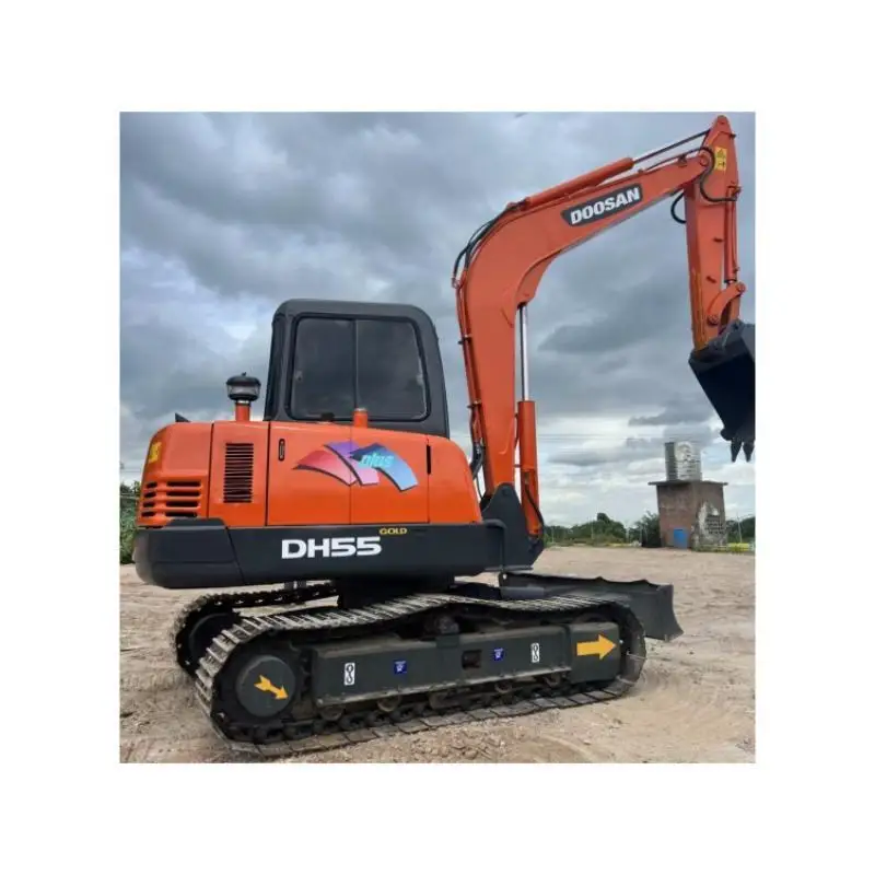 cheap 5 ton doosan excavator used engineering construction machinery japanese mini excavator