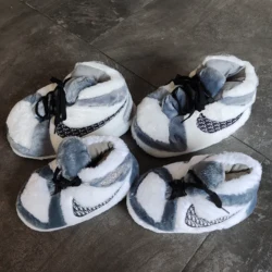 New design 2023 Fashion furry  shoes plush neutral sneakers Warm slippers