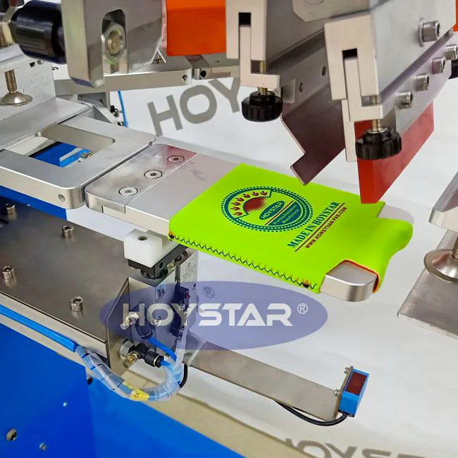foam can cooler printing machine neoprene koozie screen printer drinking koozie printing