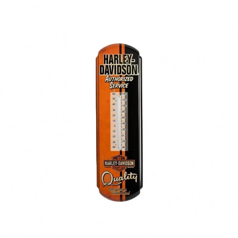 wall mount custom logo vintage advertising thermometer