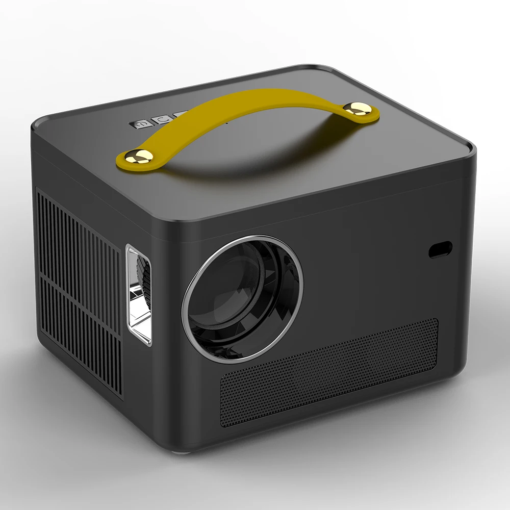 GT1 Portable Projector 4K 1080P Android 10.0 5G WiFi 2+16G RAM ROM 9800 Lumens Full HD LCD LED 3D Video Projector
