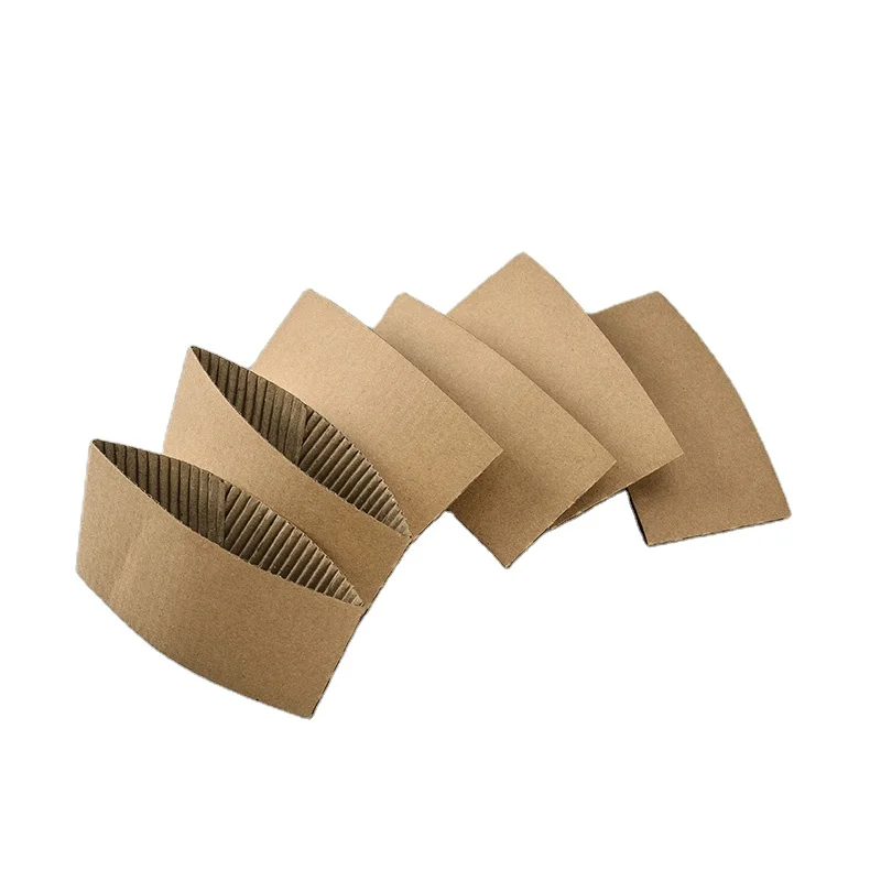 Wholesale Hot Paper Cup Sleeves, Custom Paper Coffee Cup Sleeve Kpop With Logo, Print Coffee Paper Cups With Lids Custom Made