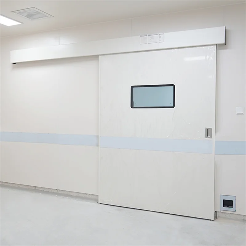 Best Selling Hospital Operating Theater Airtight Sliding Stainless Steel Door