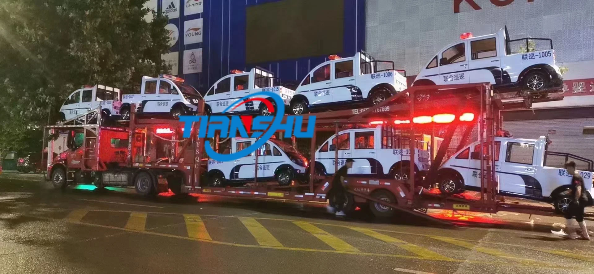 Элитный Электрический патрульный автомобиль 2 + места