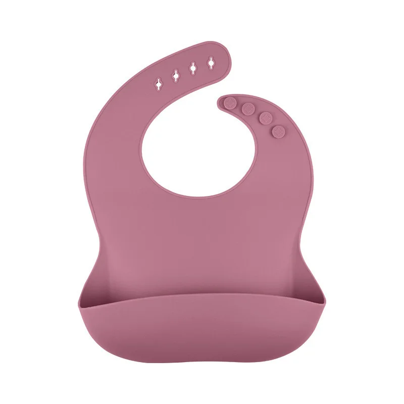 Fashionable Silicon Baby Bib Newborn Feeding Cloth