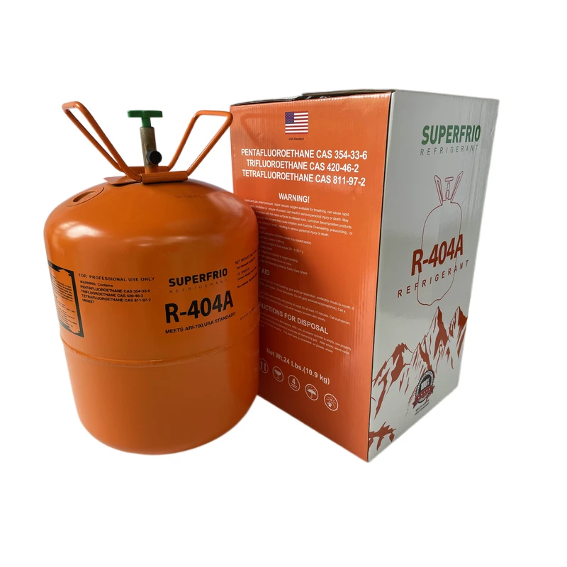 404 gas factory directly refrigerant 404a 99.9%  refrigerant gas R404a