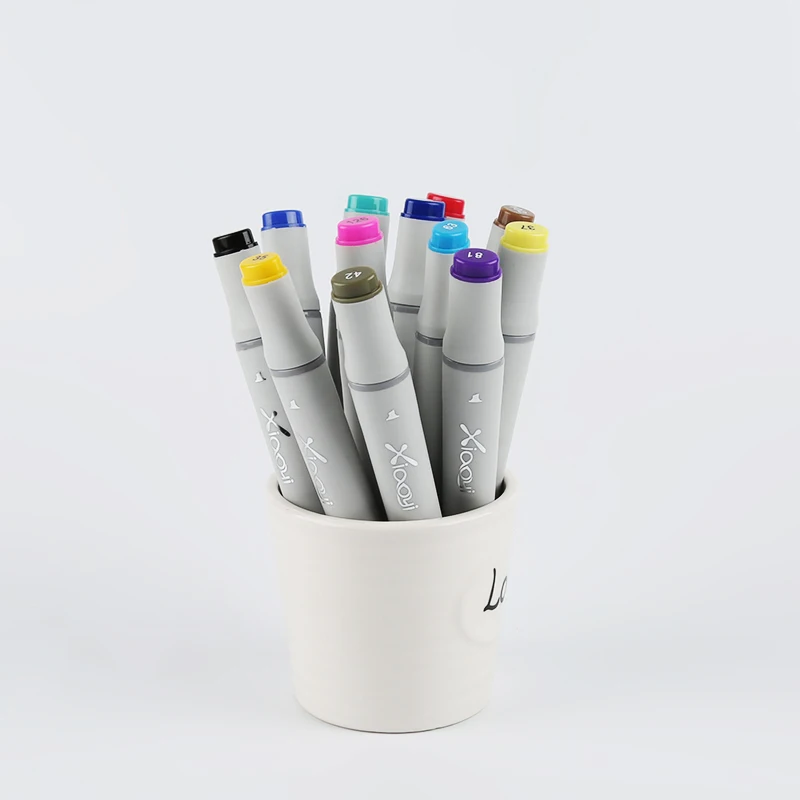 Alcohol Based 30/40/60/80 Colors Anime suit Art Marker Pen