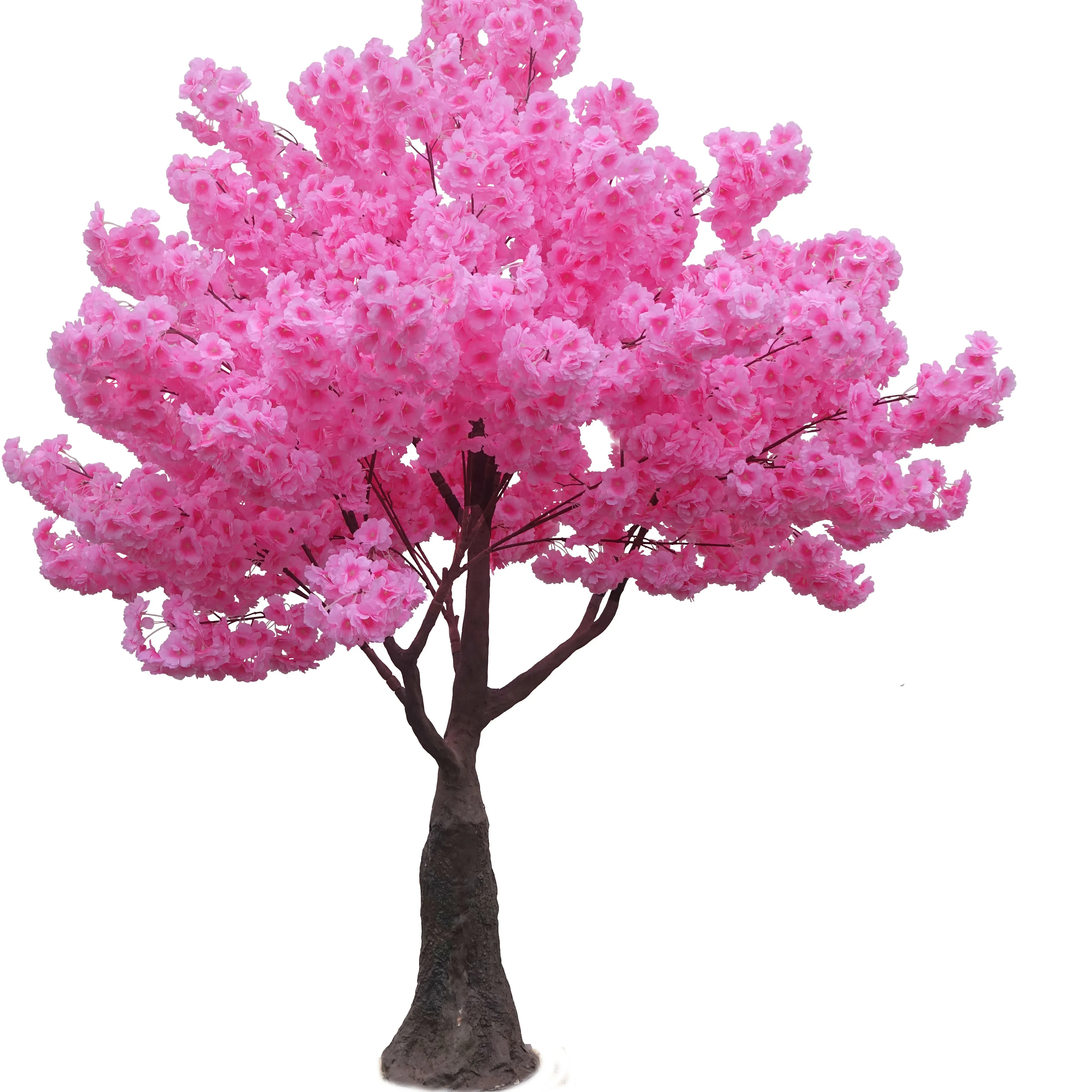 MAN Artificial Cherry Tree False Tree Peach Tree Interior Decoration Large Plant Wedding Hotel