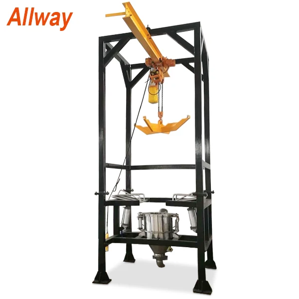 
factory price bulk bag discharge station in chemical industry 