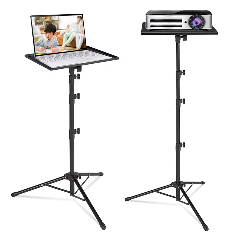 Amazon Hot Selling Height Adjustable Tripod Computer DJ Equipment Tripod Notebook Projector Universal Tripod