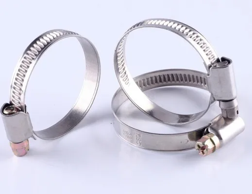 Universal Germany Worm Drive Hose Clamp with wings Stainless Steel Band