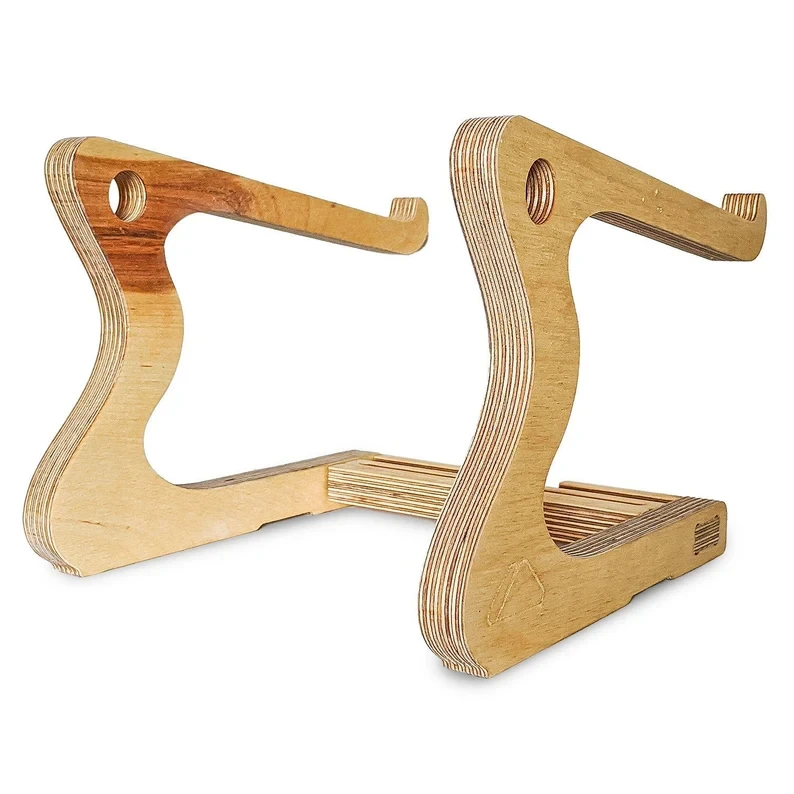 202408 Paramount Laptop Stand By Equal Peaks Sustainable Gift Eco Wood Working From Home Gift Wooden Laptop Stand & Phone holder