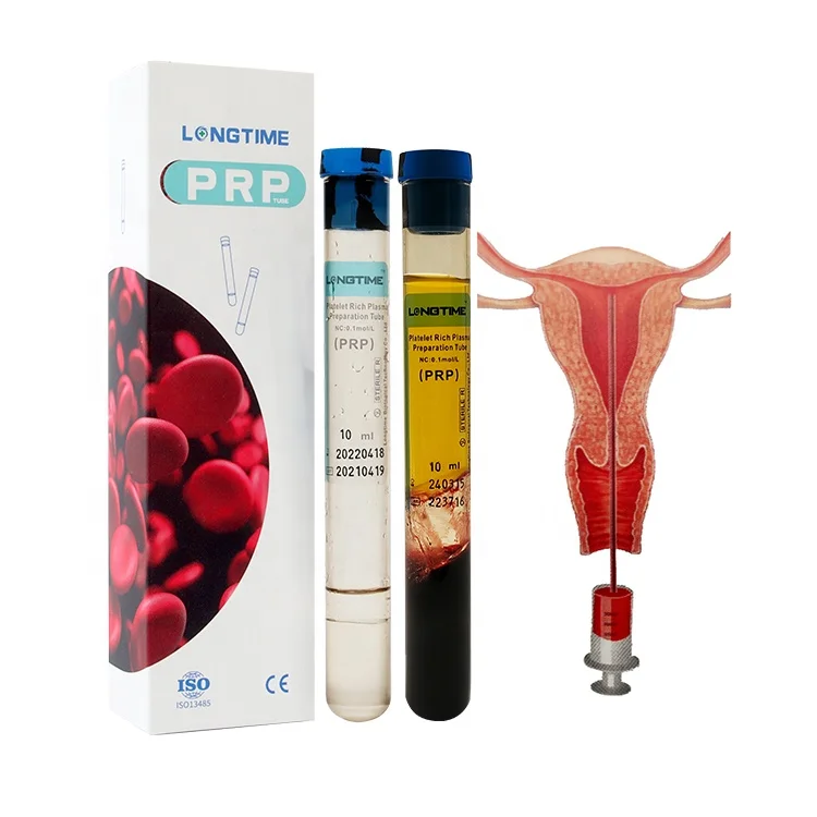 LONGTIME Factory Price Medical Platelet Rich Plasma PRP Tube for Endometritis