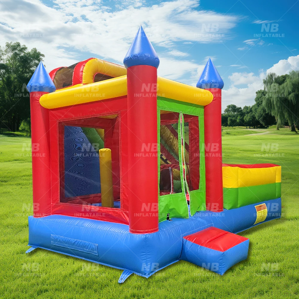 Bounce bouncy house slide combo bouncer bouncy combo gonflable inflatable jump castle