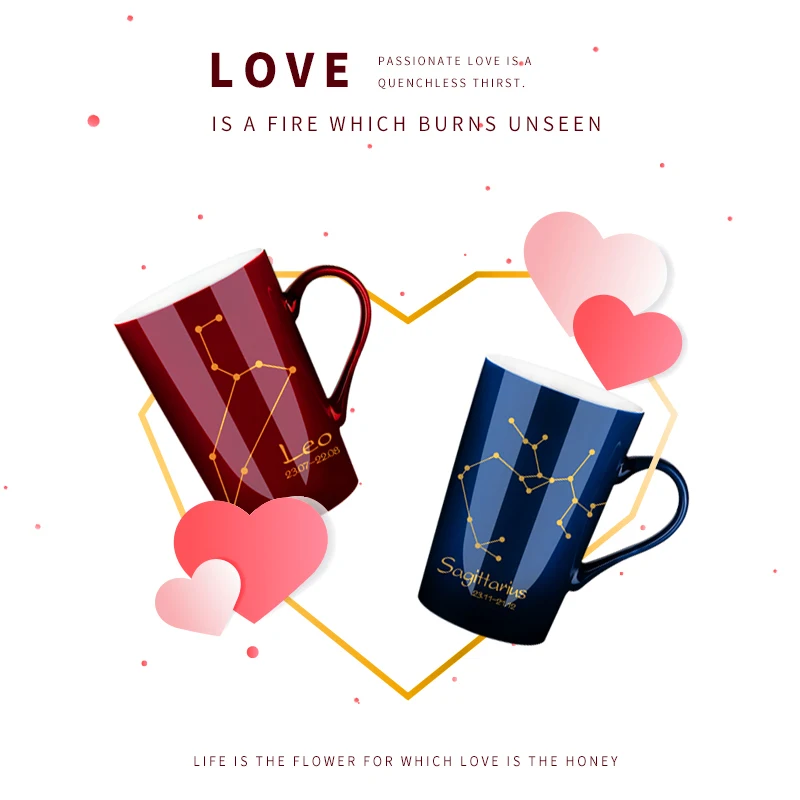 China Exquisite Wholesale Supplier Personalized Customization Logo Modern Gift Ceramic Coffee Mug Cup With Spoon