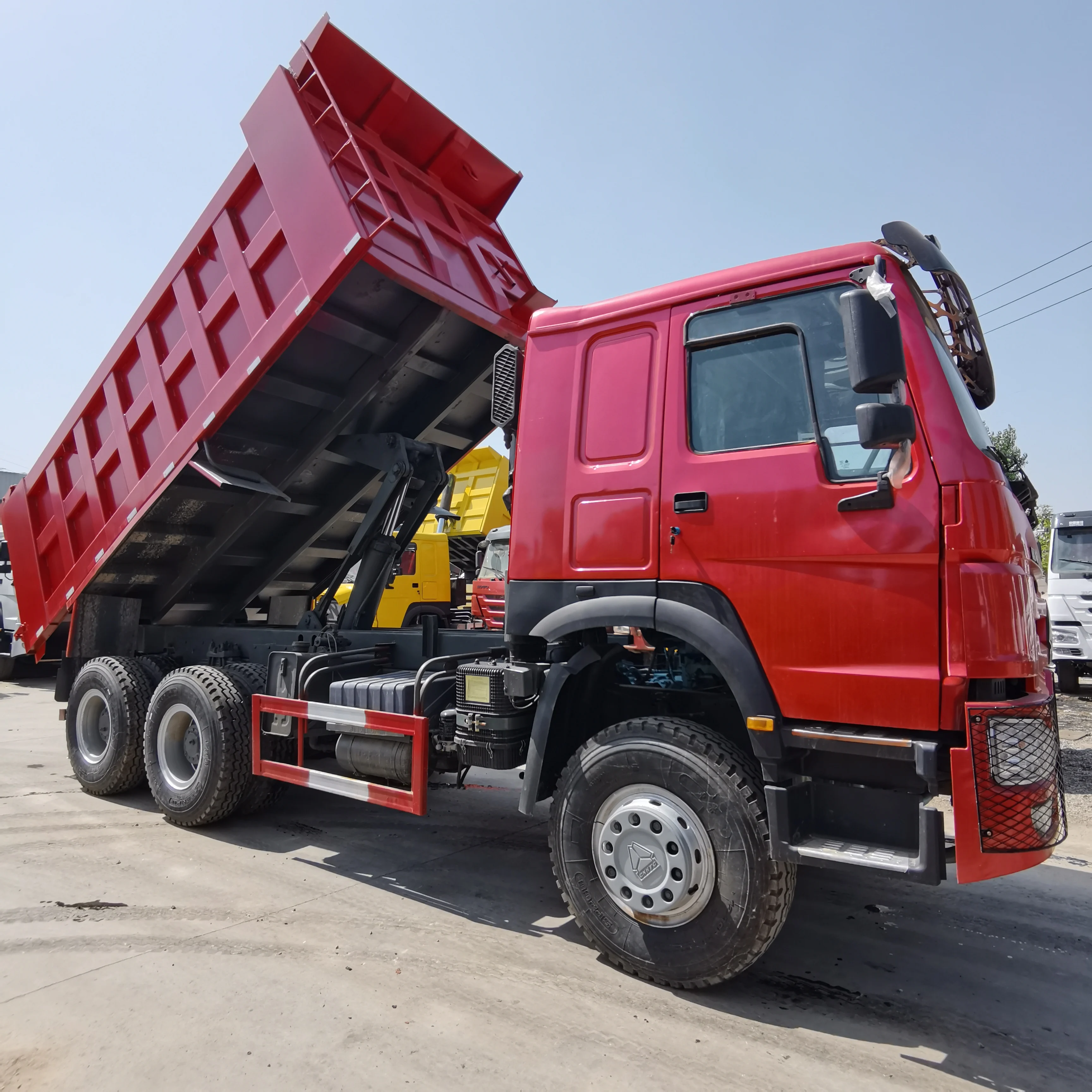 Used Dumping Truck For Sale,Secondhand 10 12 Wheels 6 X 4 Dump Trucks With Good Running