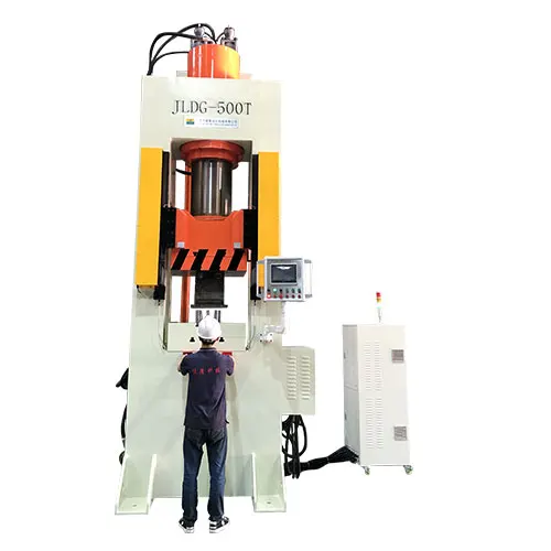 Jianlong Machinery 500 tons of auto parts guideway hydraulic press sink stretch forming machine