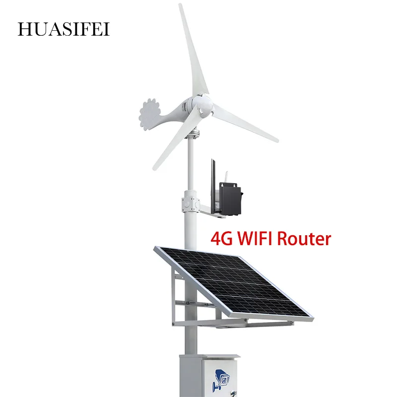 Outdoor waterproof solar 4G router Monocrystalline Solar Panel WIFI CPE Router with Sim Card