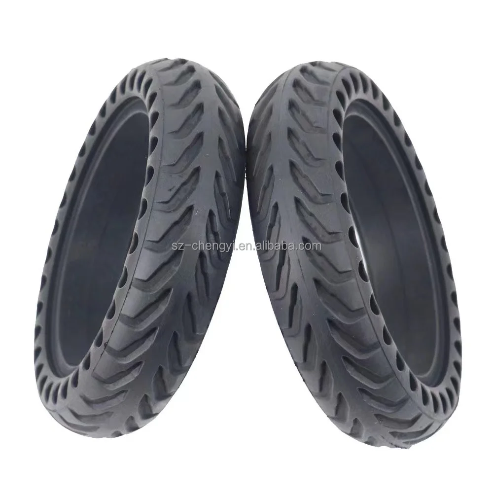 M365 8.5 Inch Solid Tire Honeycomb Rubber Solid Tire Scooter Tire Replacement for Mi M365 Pro/1S Scooter