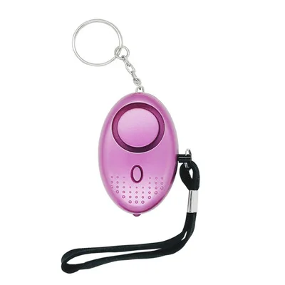 Girl Women Kids Anti-Attack Anti-Rape Security Protect Alert Personal Safety Scream Loud Keychain Alarm High Quality